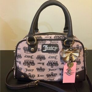 Juicy Couture Crown Print Satchel